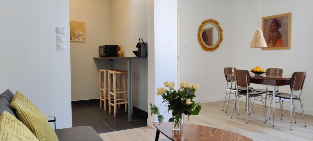Bel Appartement Refait A Neuf, Deco Raffinee, Fibre, Bureau, Calme Tours Buitenkant foto