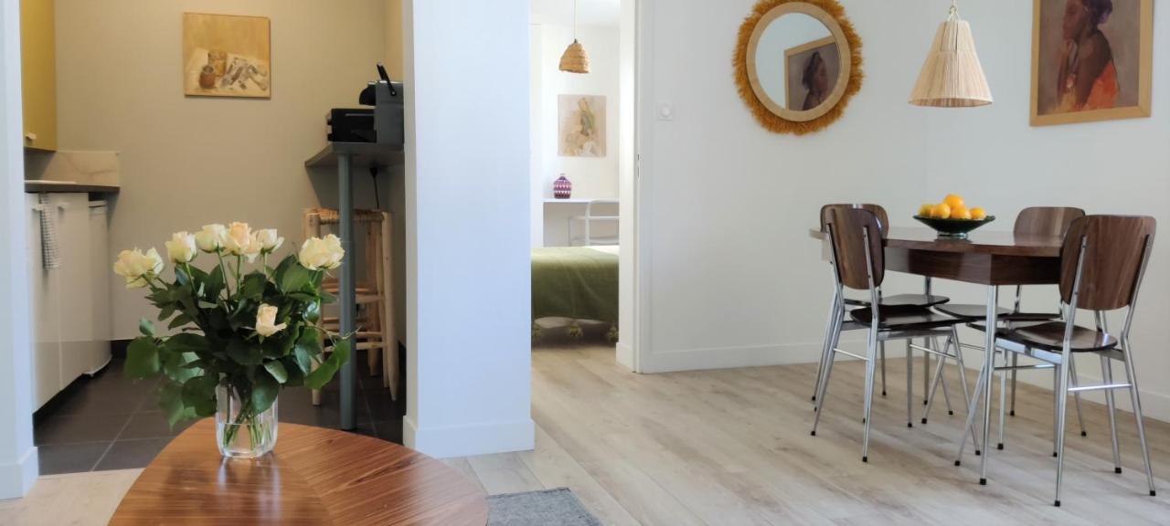 Bel Appartement Refait A Neuf, Deco Raffinee, Fibre, Bureau, Calme Tours Buitenkant foto